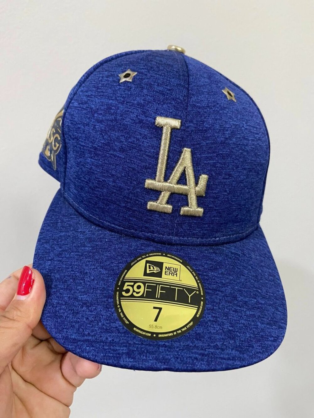 NEW ERA Blue Cap, Size 7 — LA ASG 2017